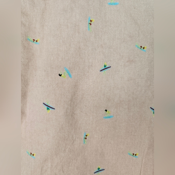 Jachs New York Men's Pink Surfer Print Twill Bleecker Shorts Size 32 - Picture 6 of 9